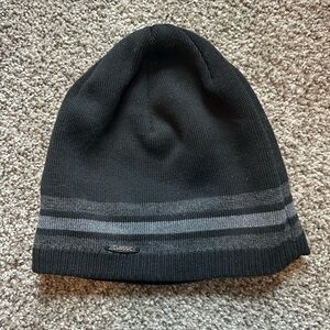 Black and Gray Beanie mens